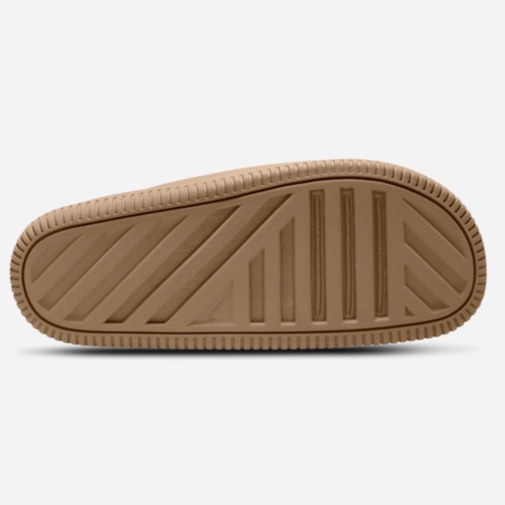 Nike Calm Slide Sesame Tan Kids Foam Sandals size 6Y women size 7 - Picture 6 of 7
